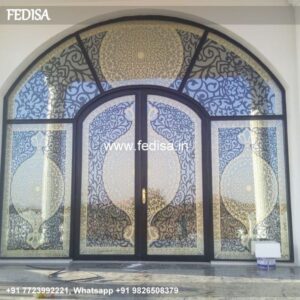 Glass Design Glass Door Design Glass Decoration On Wall Front Elevation Glass Design