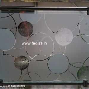 Glass Design Glass Railing Design Printed Glass Design Glass Self Design For Home