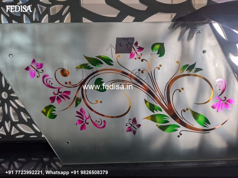 Glass Design Window Glass Design Almirah Glass Design Easy Glass Etching