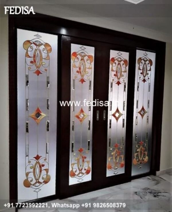 Glass Design Glass Railing Design Front Door With Window Design Etch Tempered Glass