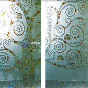 Glass Design Glass Painting Designs Glass Staircase Design Etch Glass At Home