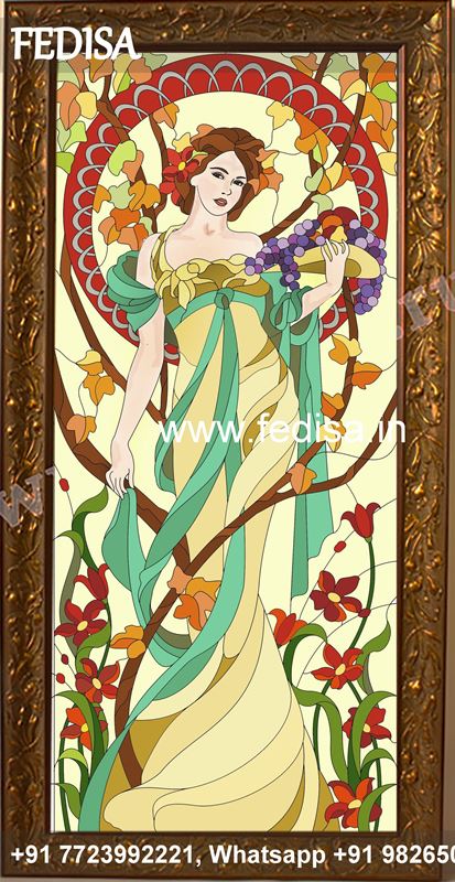 Glass Design Glass Door Design Glass Grill Design Mirror Glass Design For Wall