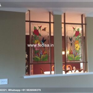 Glass Design Glass Painting Designs Glass Partition Living Room Front Door And Window Design