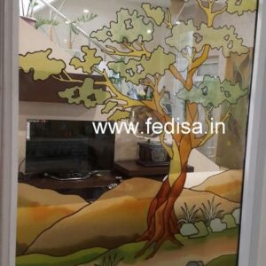 Glass Design Etched Glass Designs Glass Design For Mandir Glass And Wood Door Design