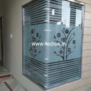 Glass Design Glass Design Modern Jali Door Design With Glass Glass Steel Railing Design