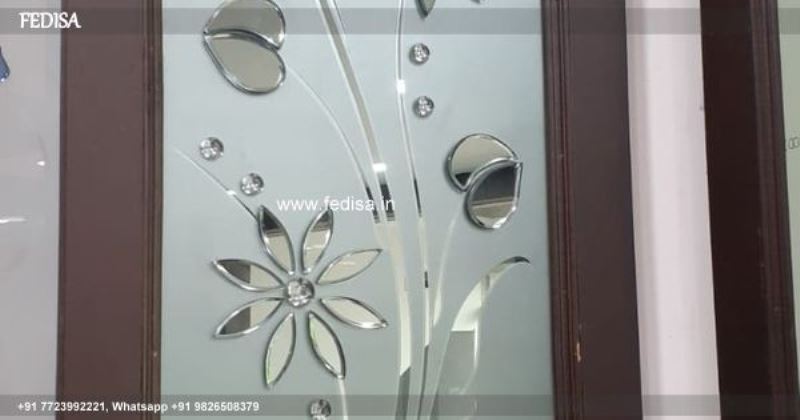 Glass Design Glass Railing Design Pooja Room Door Design With Glass And Wood Glass Wall Design