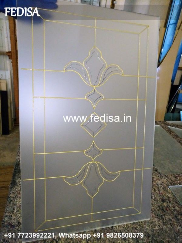 Glass Design Glass Door Design Front Door With Window Design Reverse Etching Glass