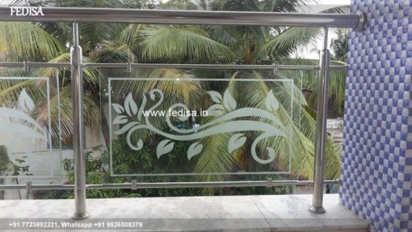 Glass Design Glass Balcony Design Colour Glass Design Glass Etsing