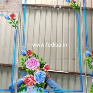 Glass Design Glass Door Design Almirah Glass Design Ganesh Glass Design