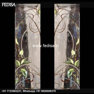 Glass Design Glass Design Bevelled Glass Mandir Glass Door Design For Home