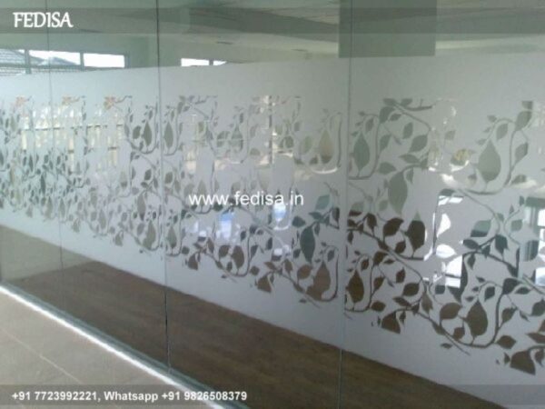 Glass Design Glass Railing Design Glass Partition Living Room Custom Window Etching
