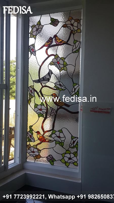 Glass Design Glass Railing Design Glass Design For Pooja Room Glass Etching Paste Pentart
