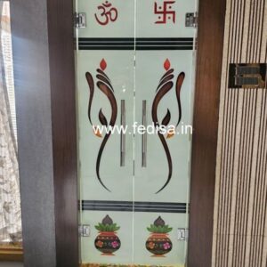 Glass Design Etched Glass Designs Pooja Room Door Design With Glass And Wood Glass Engraving