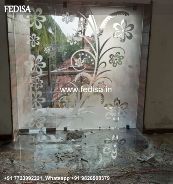 Glass Design Window Glass Design Front Door Glass Design Glass Etching For Pooja Room