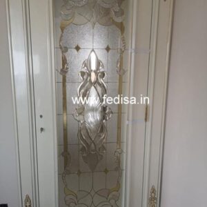 Glass Design Glass Door Design Glass Design For Mandir Glass Jar Etching