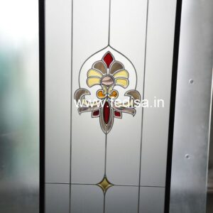 Glass Design Glass Door Design Glass Door For Pooja Room Tuffen Glass Etching